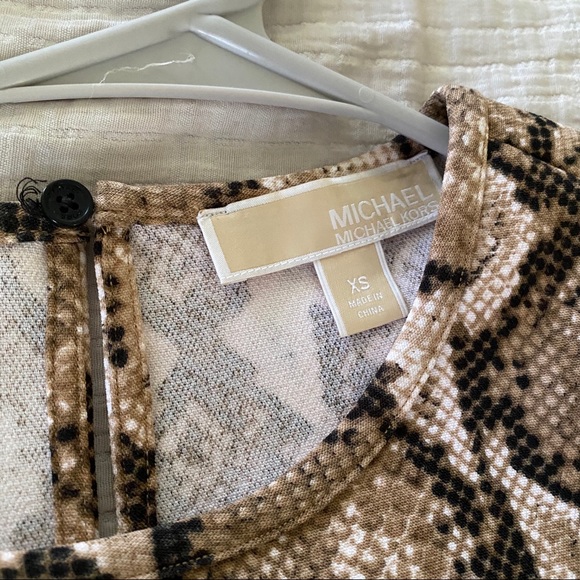 Michael Kors Snake Print Dress - Picture 5 of 6